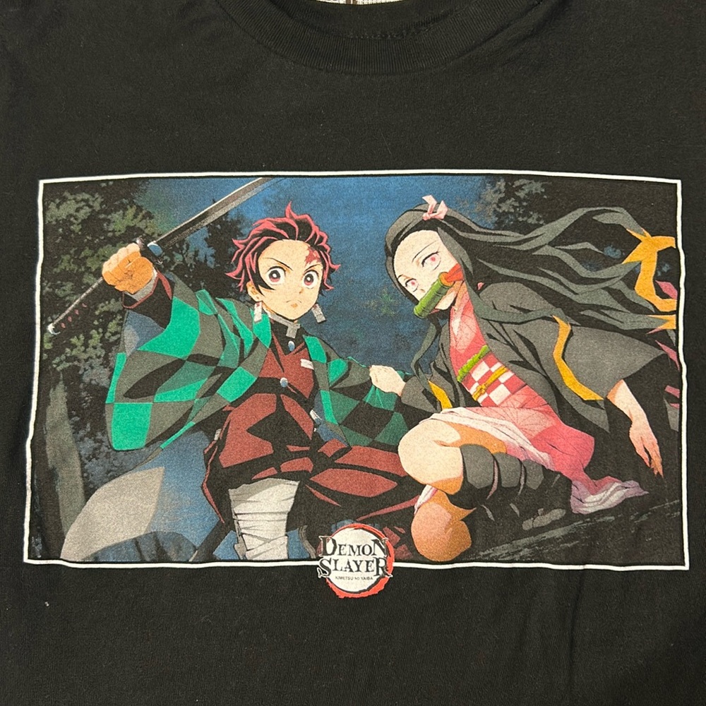 Demon Slayer Graphic Tee - Men’s Small (Official Merchandise)